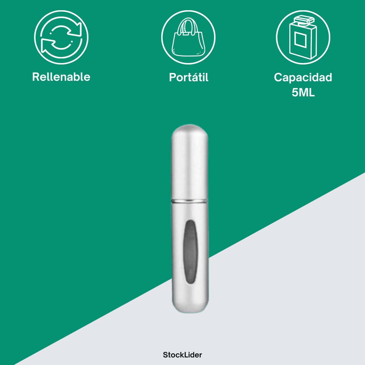 Mini spray perfume 6 colores diferentes (1ud color aleatorio y surtido si son + de 1 ud)