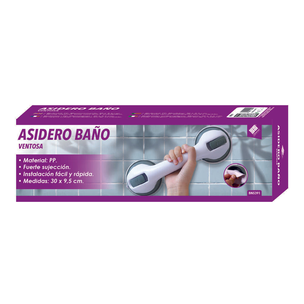 Asidero de Baño con Sujeción Instantánea