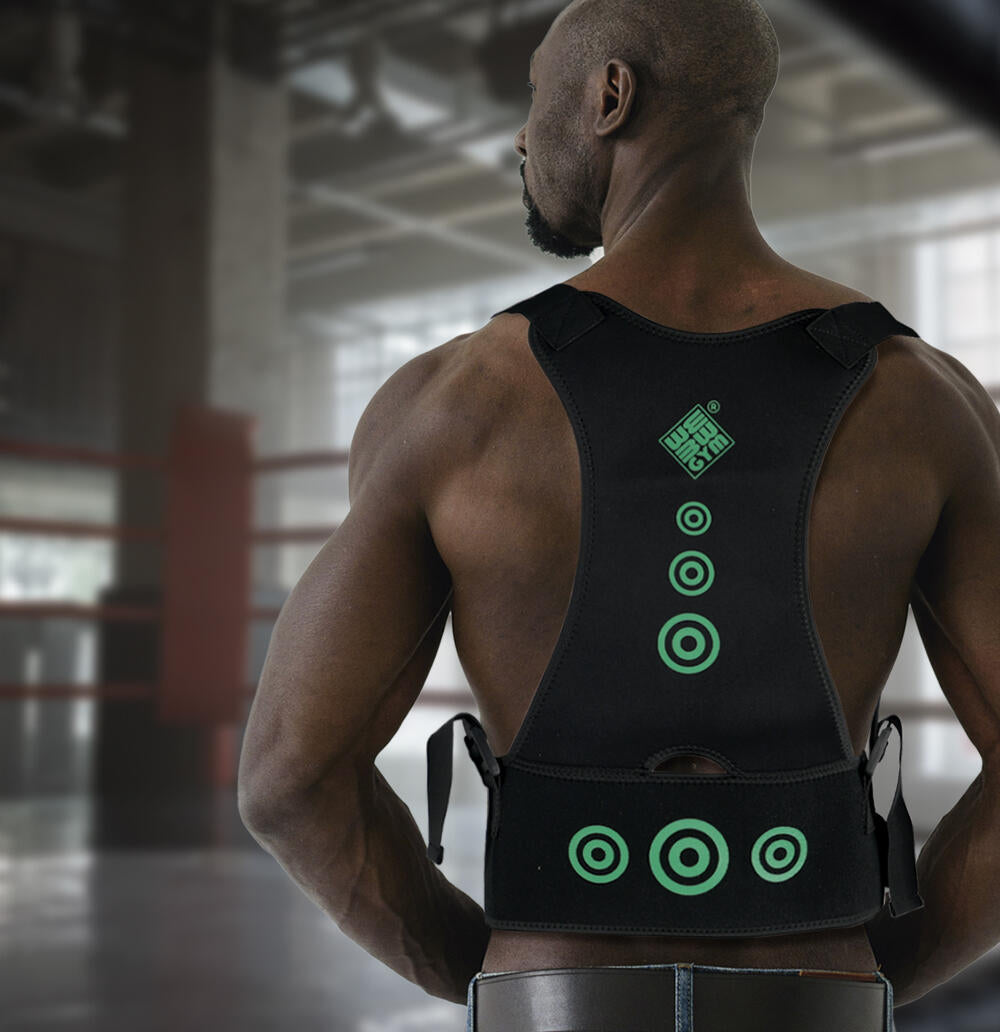 Soporte Corrector Postura Lumbar Ajustable 'Flecha' Ayuda A Corregir La Postura Encorvada Y El Cuello De Texto